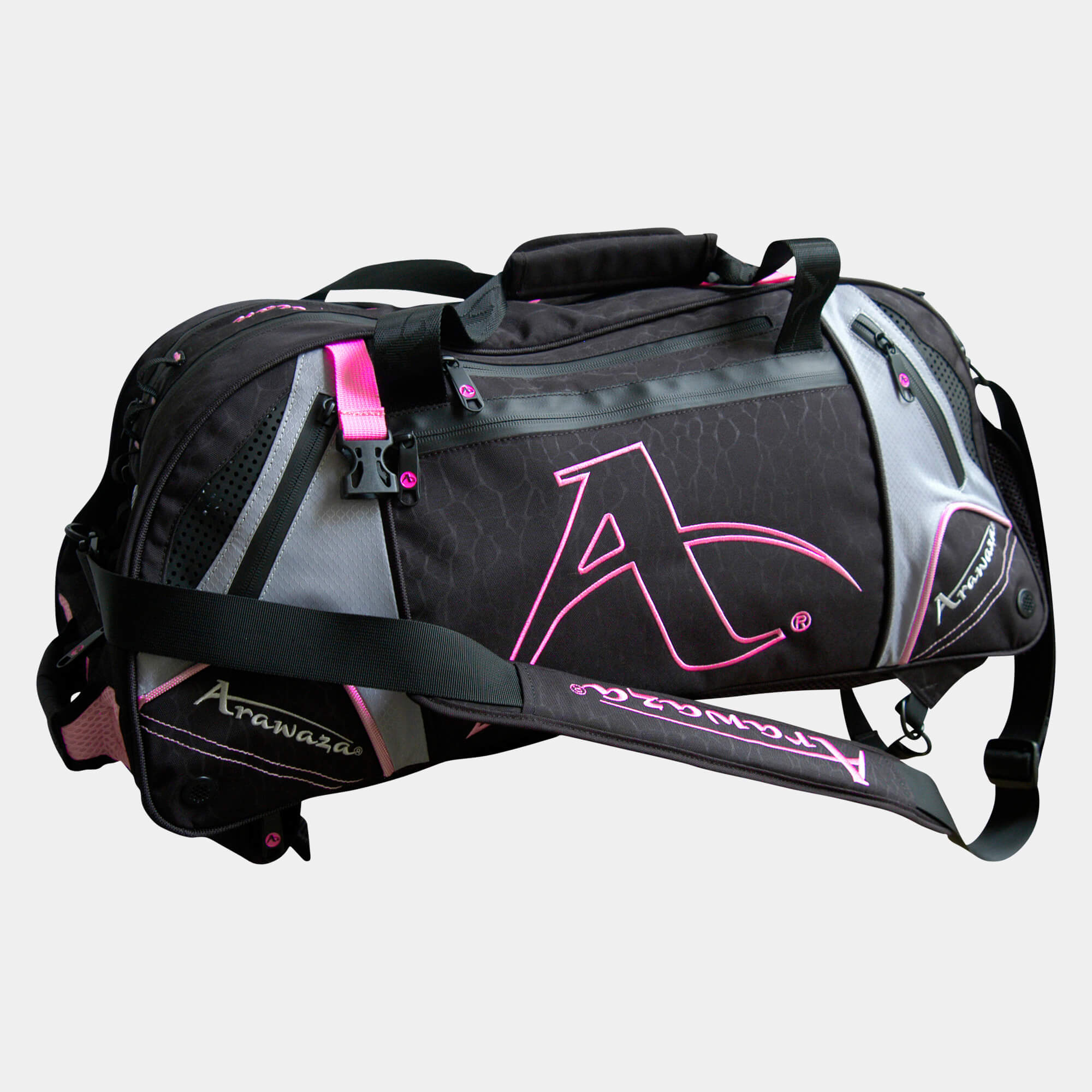 Buy Arawaza Sports Bag Black/Pink Size M 72 x 42 cm – White – Black Online  at desertcartINDIA