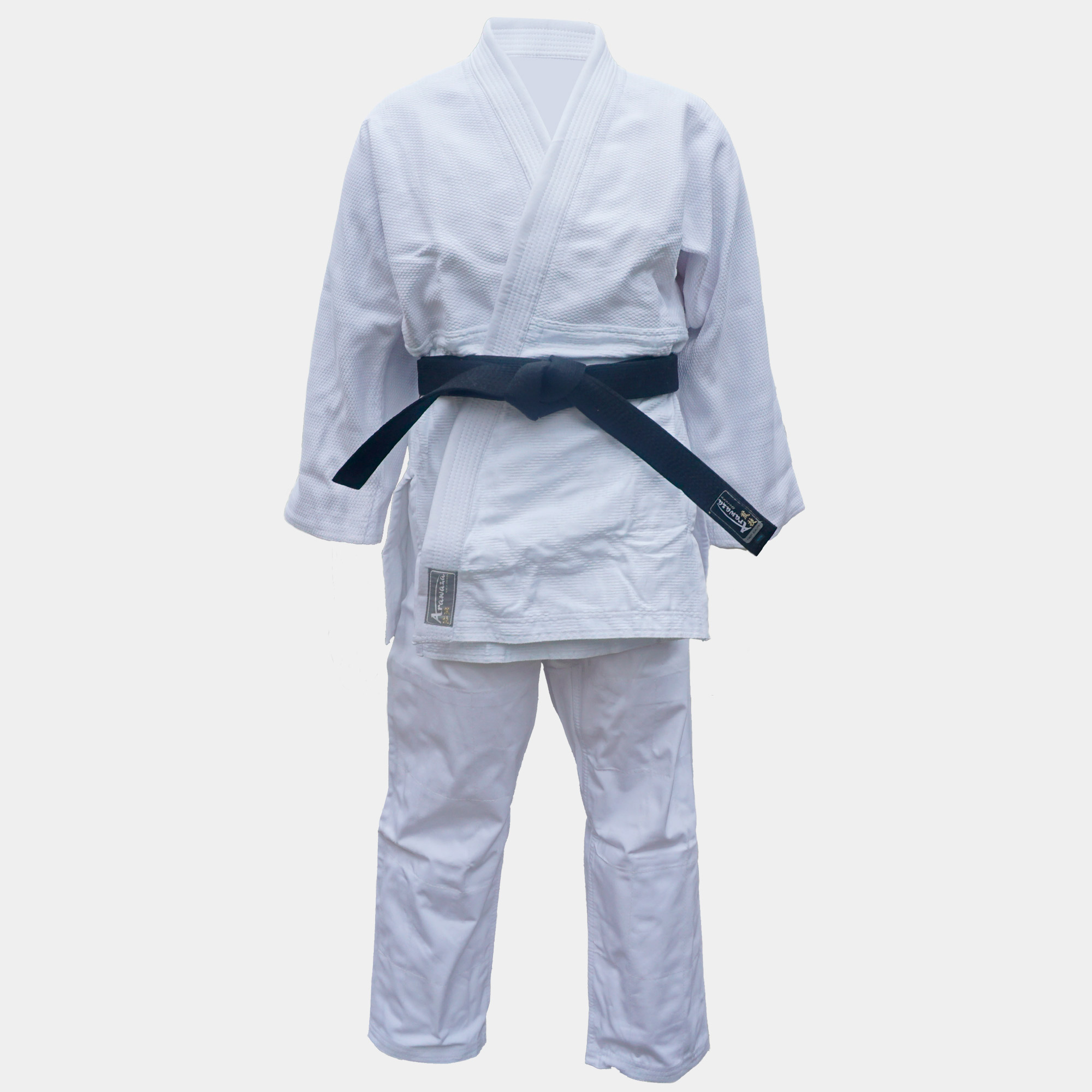 New Karate Jitsu White Uniform Kimono Gi Middle Weight Suit Size 3/160 to 6/190 